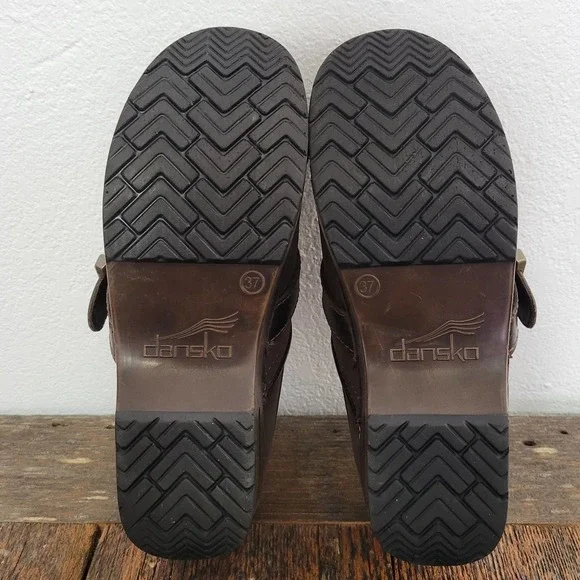 Dansko Pammy Milled Nubuck Leather Clog - Picture 9 of 9